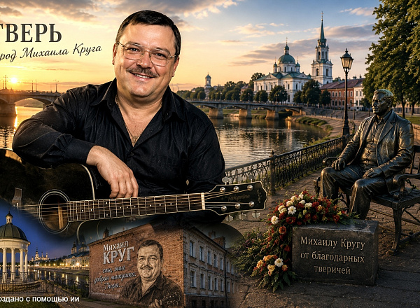 Михаил Круг — «Спи, моя добрая матушка Тверь» автобусный тур 1 день (от м. Котельники)