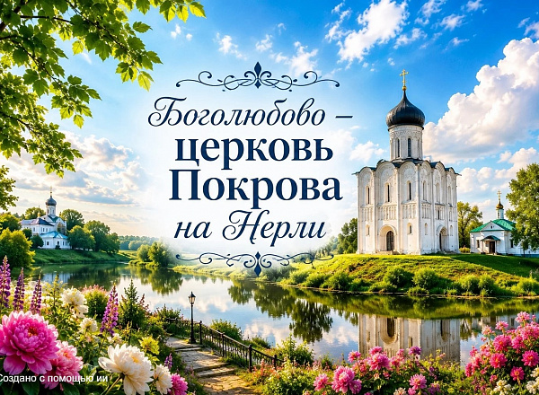 Владимир-Боголюбово-церковь Покрова на Нерли  — по следам великих князей (1 день) (из г. Балашиха)