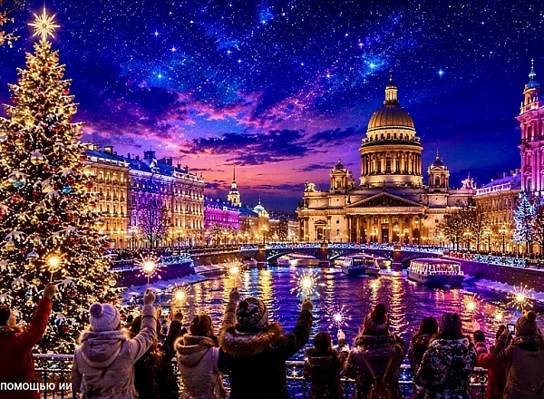 Встреча Нового Года в Санкт-Петербурге - автобусный тур 4 дня /3 ночи. (из г. Старая Купавна)
