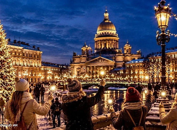 Новогодний разгуляй в Санкт-Петербурге (1 день) (из г. Королев)